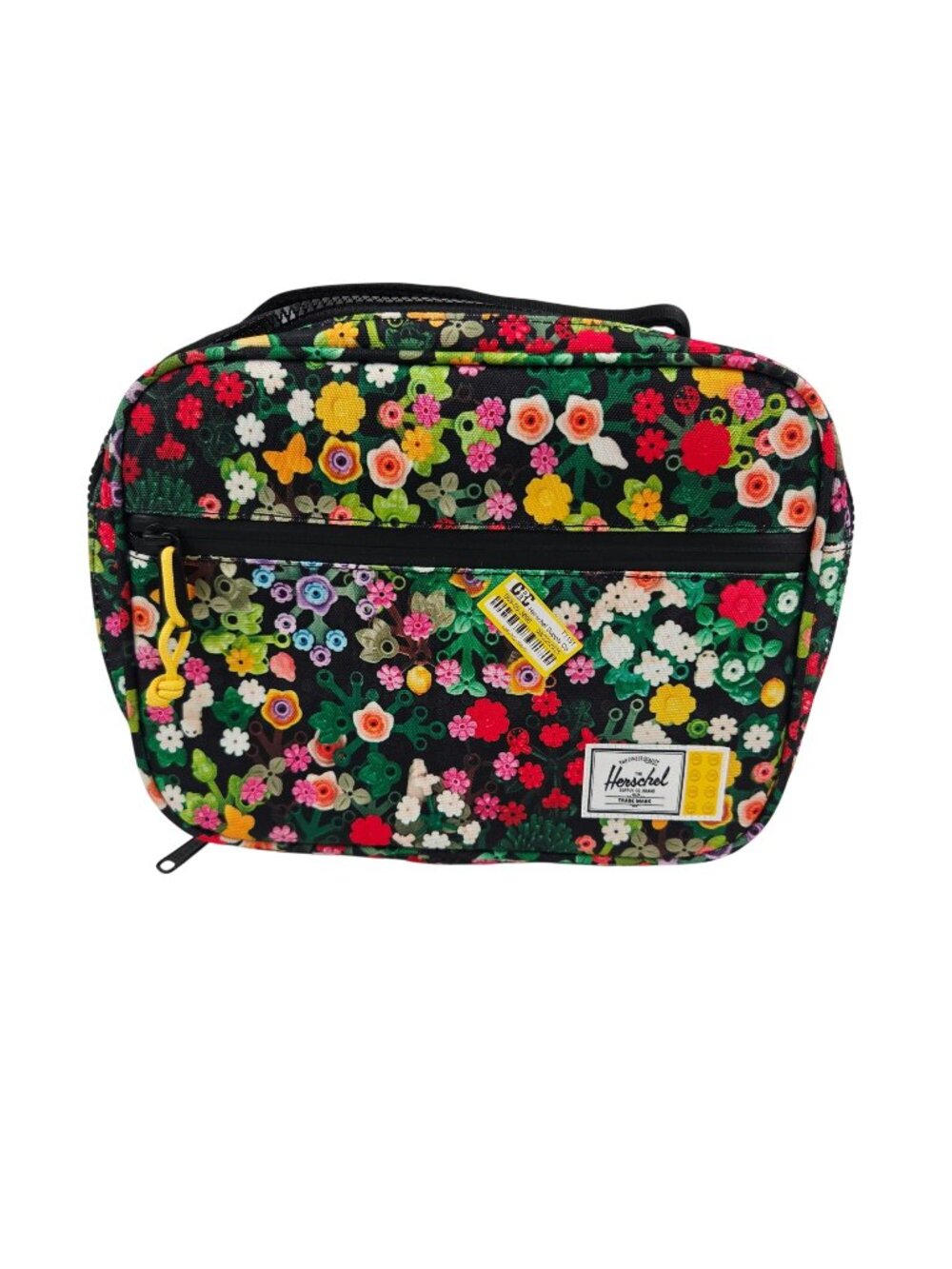 Herschel Supply Co Lego Pop Quiz Lunch Box Scavenger Insulated New Zipper Handle